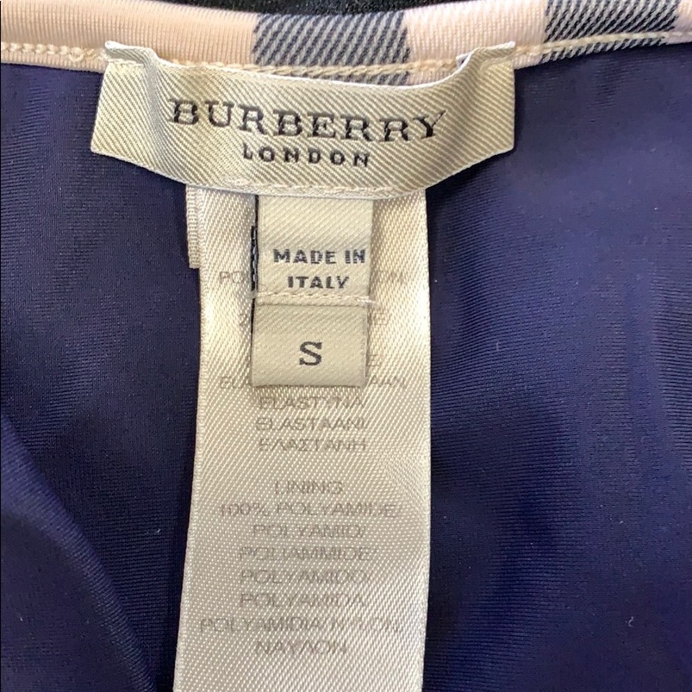 Burberry navy check triangle bikini size small - Picture 4 of 4